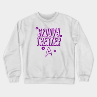 STAR TREK - Groovy Trekker tie dye Crewneck Sweatshirt